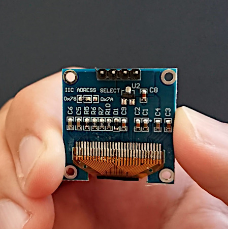 Incorrect I2C address printed on PCB.